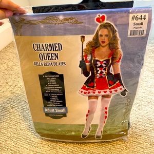 Brand New Queen of hearts Halloween costume